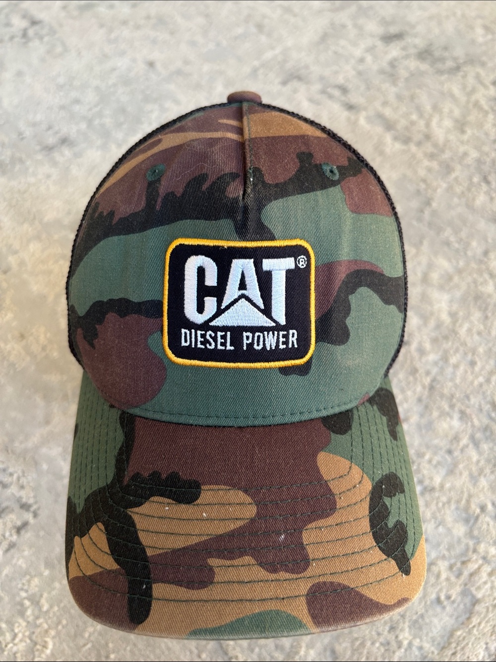 Caterpillar CAT Power Camo Cap - Green/Brown/Tan